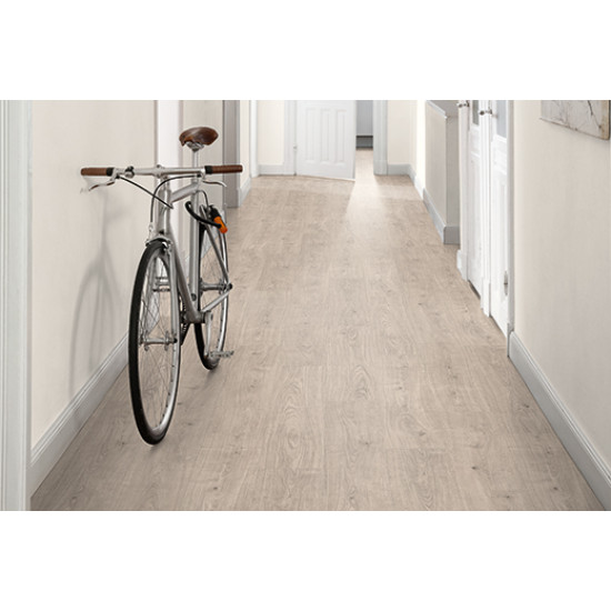 Ламінат Egger Laminate EL1001 Дуб Бердал сірий AQUA CLICK , 1292х193х8 Німечинна