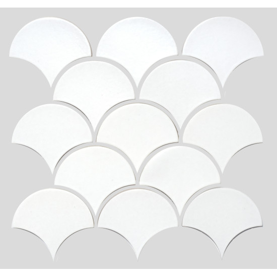 Мозаїка SCALES SC 6024 White 240x240x9 0,037 м2