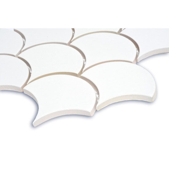 Мозаїка SCALES SC 6024 White 240x240x9 0,037 м2