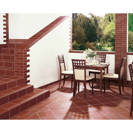Сходинка з капіносом пряма 6019 Natural Rosa STR 300x330x11 Paradyz