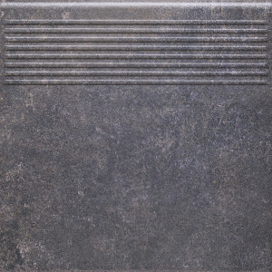 Сходинка пряма Viano Antracite 30x30 код 4979 Ceramika Paradyz
