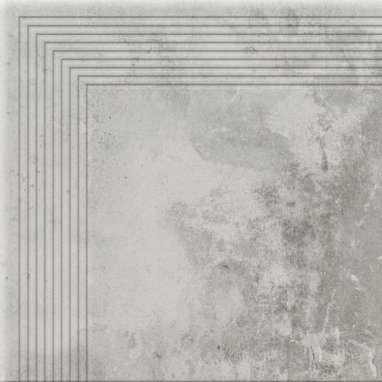 Сходинка кутова Piatto Gris 300x300x9 Cerrad