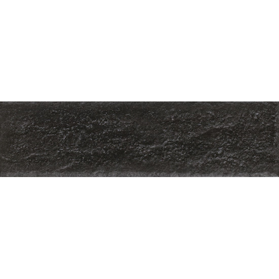 Плитка фасадна Scandiano Nero 6,6x24,5 код 4559 Ceramika Paradyz