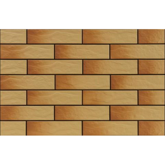 Плитка фасадна Gobi Rustiko 6,5x24,5x0,65 код 9768 Cerrad