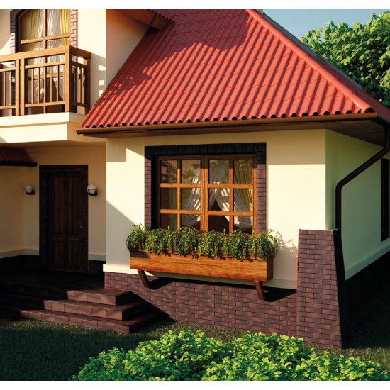 Плитка підлогова Country Wisnia 14,8x30x1,1 код 6613 Cerrad
