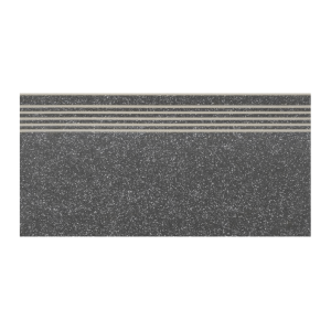 Сходинка пряма Milton Graphite Steptread 298×598x8 Cersanit