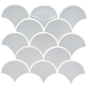 Мозаїка SCALES SC 6001 Flora Grey 240x240x9 0,037 м2 Кераміка Лео