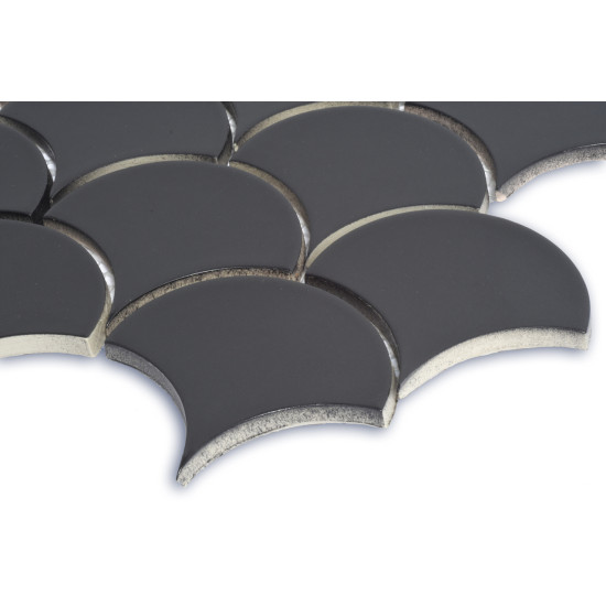 Мозаїка Scales SC X 6022 Graphite Black 300x300x9 Котто Кераміка