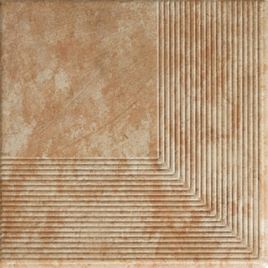 Сходинка кутова Ilario Ochra 30x30 код 4757 Ceramika Paradyz