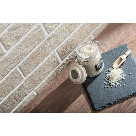 Плитка фасадна Loft Brick Salt 6,5x24,5x0,8 код 2075 Cerrad