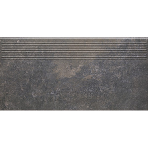 Сходинка пряма Viano Antracite 30x60 код 0513 Ceramika Paradyz