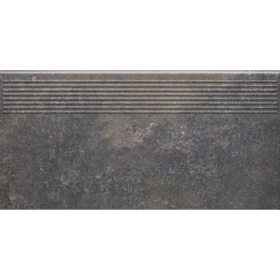 Сходинка пряма Viano Antracite 30x60 код 0513 Ceramika Paradyz