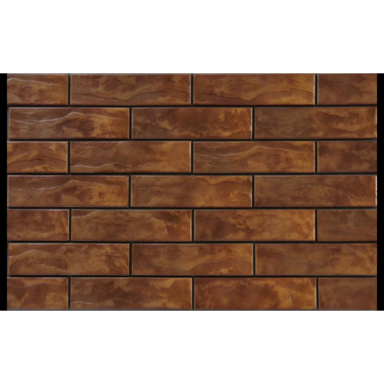 Плитка фасадна Montana Rustiko 6,5x24,5x0,65 код 9638 Cerrad