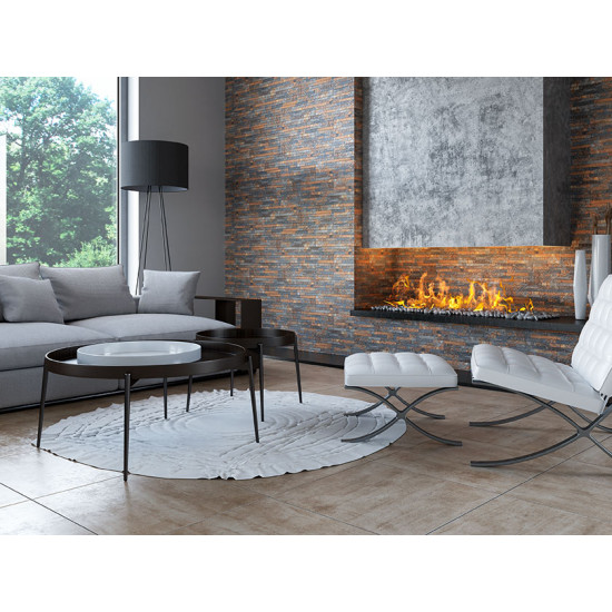Камінь фасадний Kallio Rust 15x45x0,9 код 3720 Cerrad
