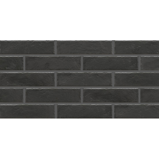 Плитка фасадна Foggia Nero 6,5x24,5x0,8 код 1917 Cerrad