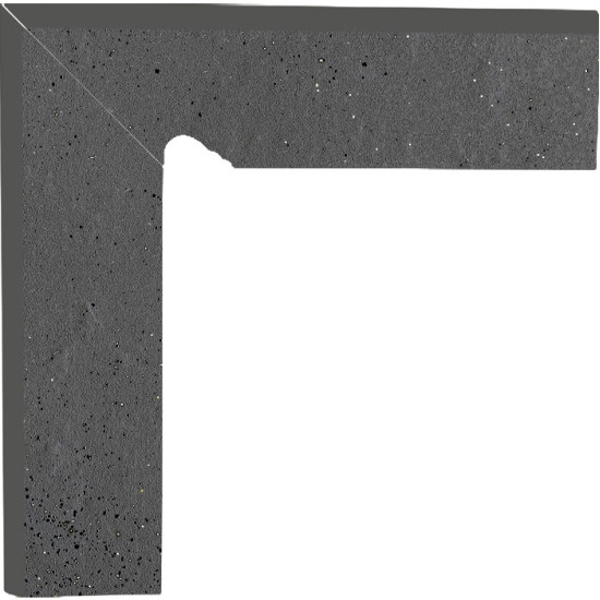 Цоколь лівий Semir Grafit 2х-елементний 81x300x11 Paradyz