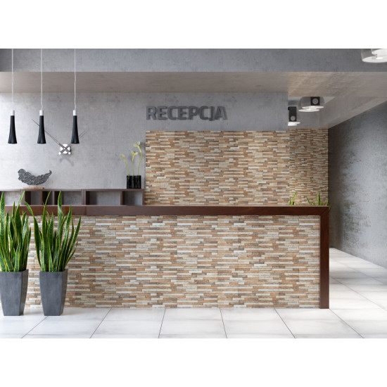 Камінь фасадний Kallio Terra 15x45x0,9 код 3751 Cerrad