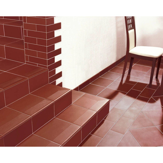 Сходинка пряма Natural Rosa 30x30 код 9216 Ceramika Paradyz