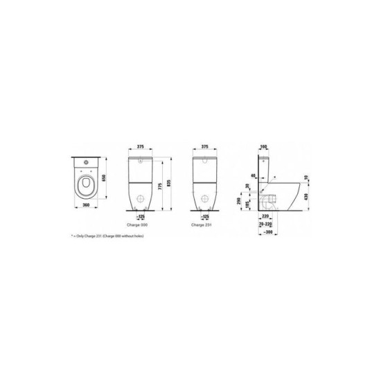 Компакт Laufen PRO з кришкою Slim soft-close (H8679530008701), LAUFEN