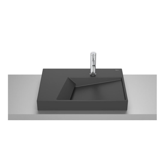 Умивальник Horizon 600x420 Black matt A32727608B Roca