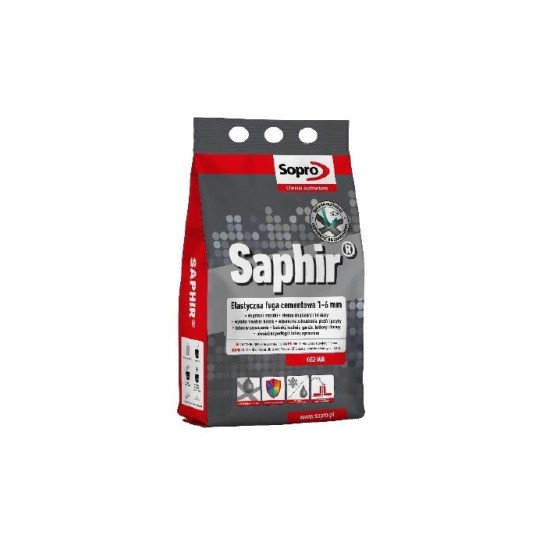 Затирка для швів Sopro Saphir 9500А білий №10 (4 кг)