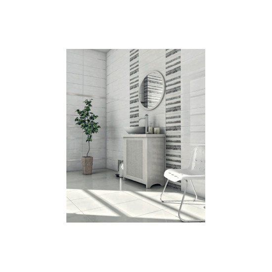 Плитка стінова CCR18 Білий RECT 300x600 Ceramika Color