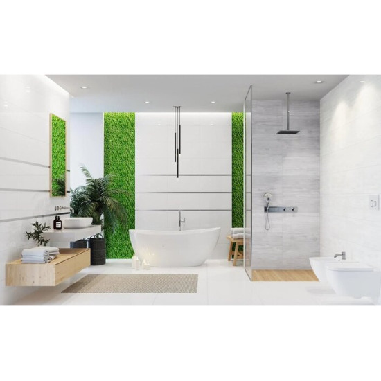 Плитка стінова Lakewood White RECT 300x600 Ceramika Color
