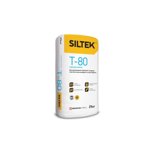 Клей для плитки Siltek T-80 (25 кг)