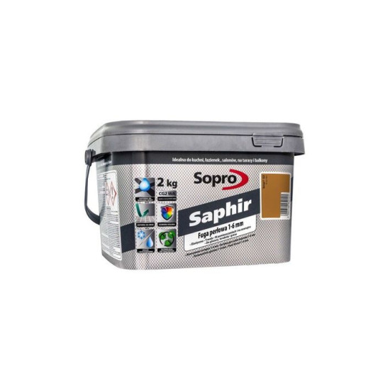 Затирка для швів Sopro Saphir 9521 коричнева №52 (2 кг)