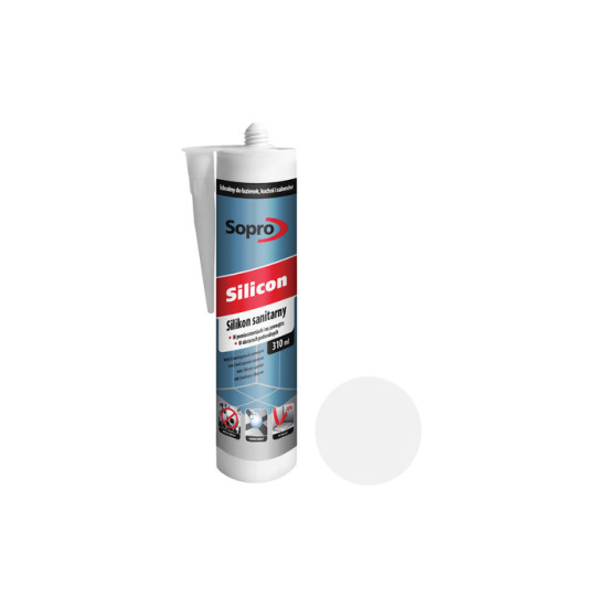 Силікон Sopro Silicon 050 білий №10 (310 мл)