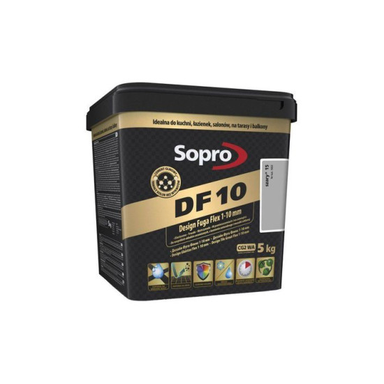 Затирка для швів Sopro DF 10 1053 сіра №15 (5 кг)