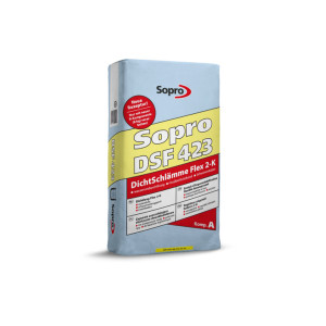 Гідроізоляційна суміш двокомпонентна Sopro DSF 423 А (24 кг)