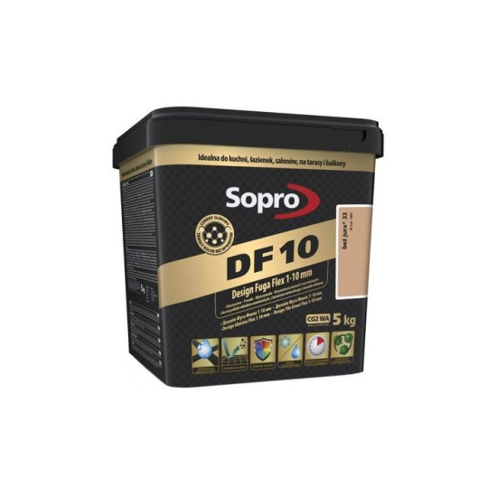 Затирка для швів Sopro DF 10 1064 беж юрський №33 (5 кг)