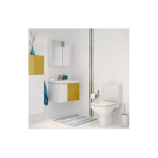 Компакт 575 Colour Clean On 011 з кришкою дюропласт soft-close (CCKZ1013501894), Cersanit