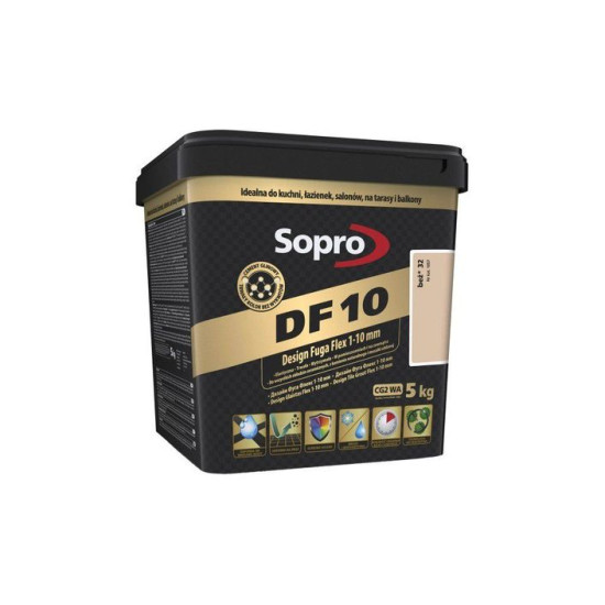 Затирка для швів Sopro DF 10 1057 бежева №32 (5 кг)