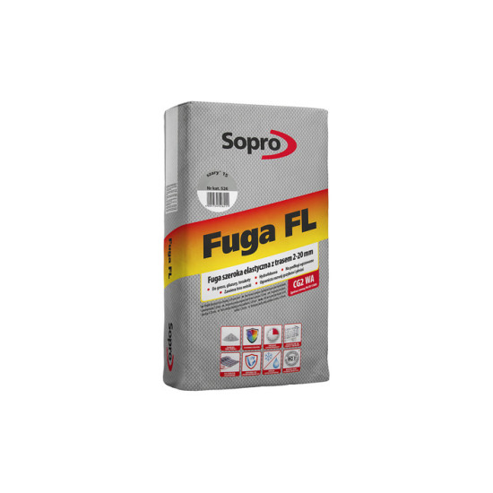 Затирка для швів Sopro FL 526 сіра №15 (25 кг)