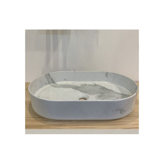Умивальник Shui Comfort Carrara Statuario SHCOLAO60CS CIELO