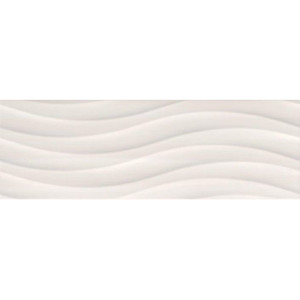 Плитка стінова Living Cream Wave 250x750 Ceramika Color