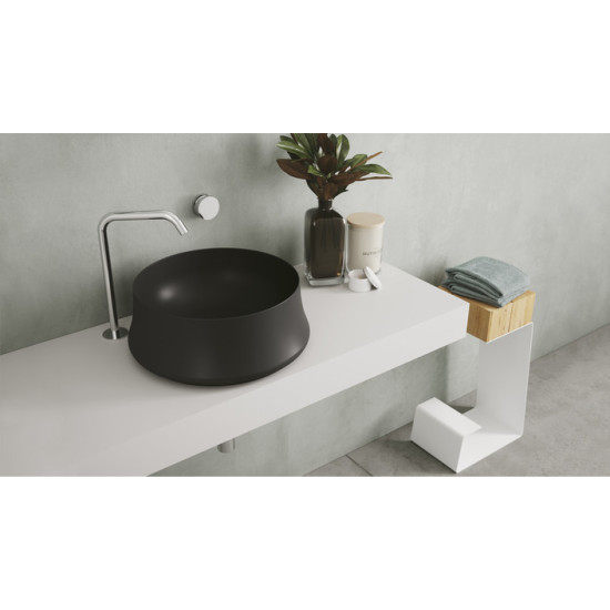 Умивальник SH 02 Sharp (SH02 blak matt) Blak matt, SIMAS