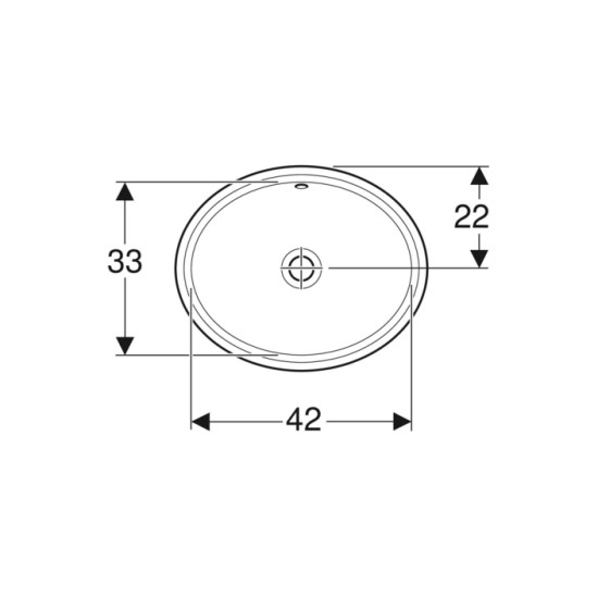 Умивальник VariForm 49 500.749.01.2 Geberit