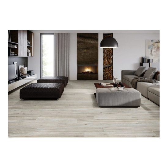 Плитка керамогранітна Libero Bianco 193x2397x6 Cerrad