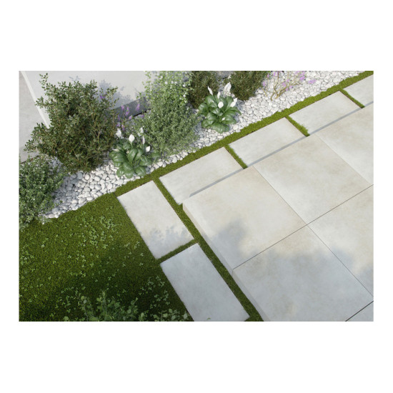 Плитка керамогранітна Lukka Bianco 1.8 RECT 797x797x18 Cerrad