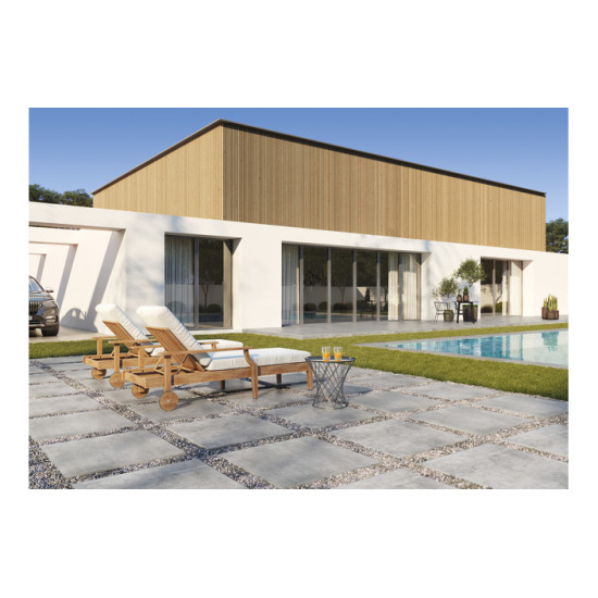 Плитка керамогранітна Montego Grafit 2.0 RECT 397x797x20 Cerrad