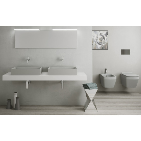 Умивальник AG 80 Agile (AG80) Glossy white SIMAS