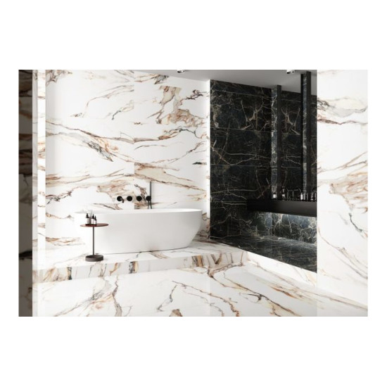 Плитка керамогранітна Calacatta Gold POL 297x1197x8 Cerrad
