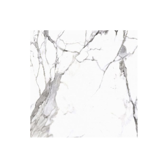 Плитка керамогранітна Calacatta White Satyna 597x597x8 Cerrad