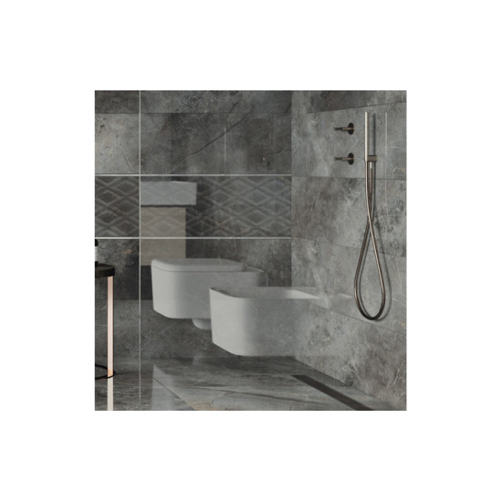 Плитка керамогранітна Masterstone Graphite POL 1197x1197x8 Cerrad