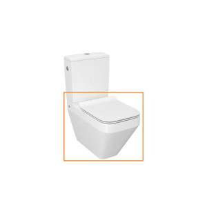 Унітаз підлоговий Crea CleanOn з кришкою Slim дюропласт soft close (CCCZ1005946213) Cersanit