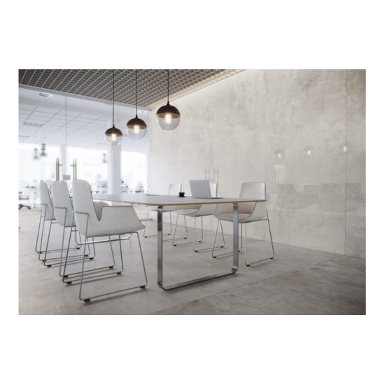 Плитка керамогранітна Softcement White POL 597x597x8 Cerrad