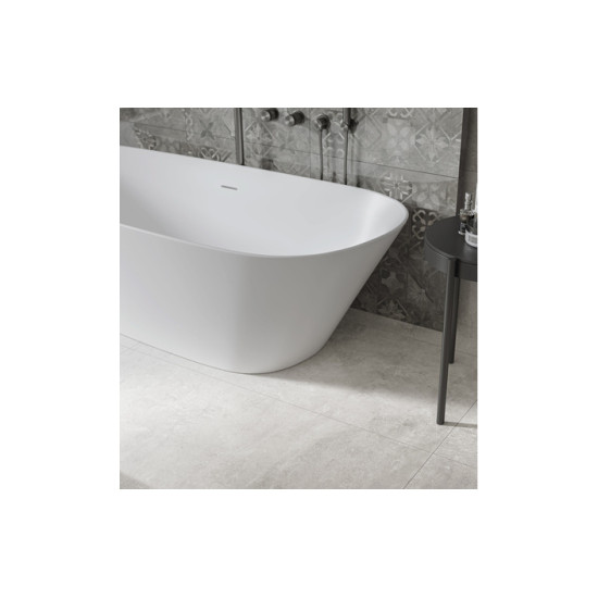 Плитка керамогранітна Softcement White POL 597x1197x8 Cerrad